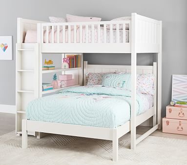 Camp Full Loft & Lower Bed Set | Pottery Barn Kids