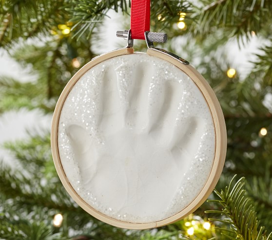 Baby's First Christmas Handprint Ornament Kit