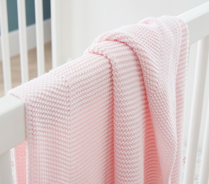 Knitted Blanket S00 - For Baby