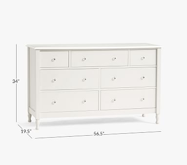 Juliette Extra Wide Kids Dresser | Pottery Barn Kids