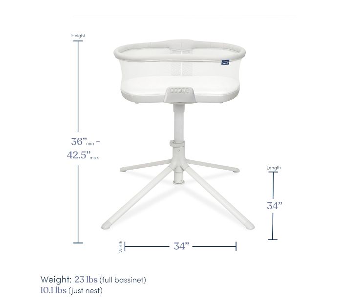 HALO® BassiNest® Soothing Swivel Sleeper Pottery Barn Kids