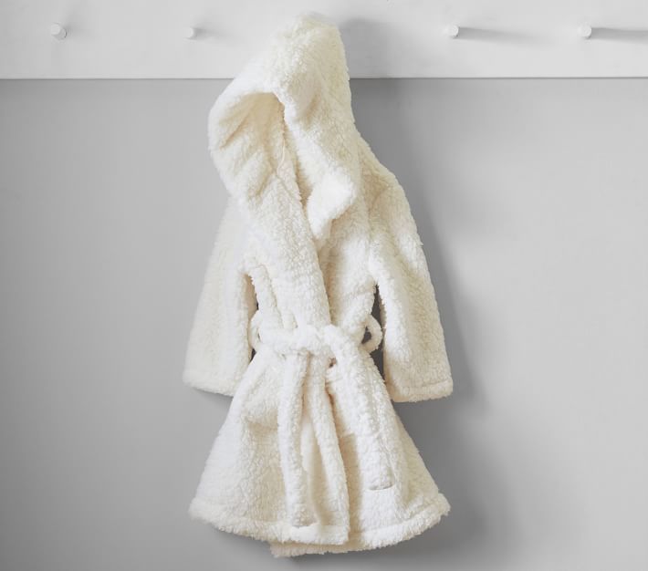 Solid Sherpa Robes Pottery Barn Kids