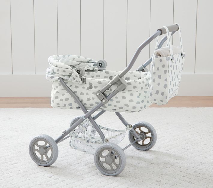 Brushstroke Dot Mini Pram Doll Stroller Pottery Barn Kids