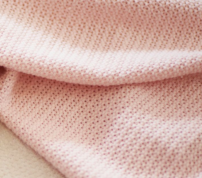 Organic Cotton Cellular Baby Blanket Pottery Barn Kids