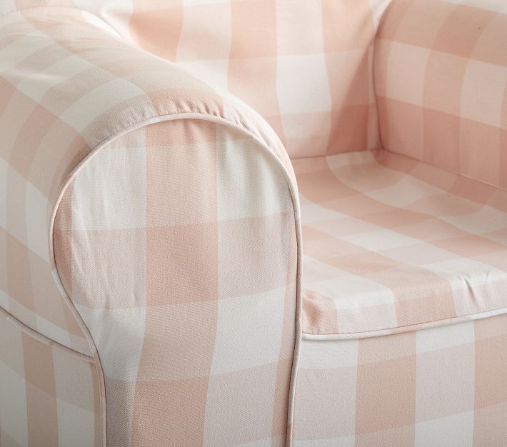 Buffalo Check Kids Anywhere Chair® Slipcover Collection Pottery Barn Kids