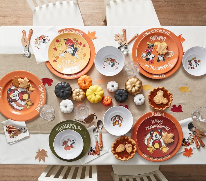 Pottery barn shop thanksgiving plates