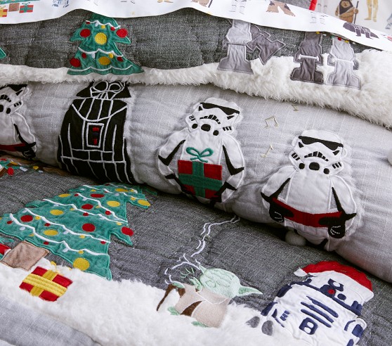 Disney Ensemble de housse de couette enfant Star Wars 200x140 cm Blanc - Maison