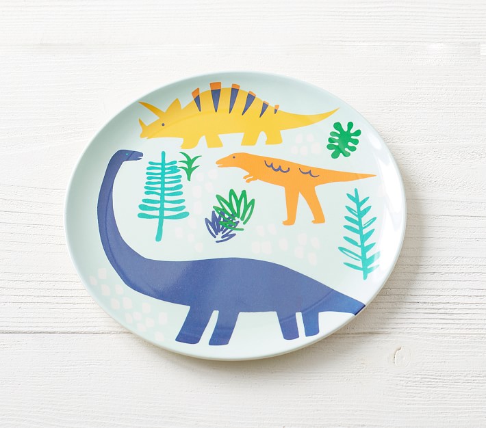 Best Deal for Bamboo Dinosaur Plates for Kids, Baby Feeding Set