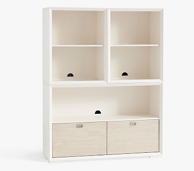 Callum Wall System 3-Drawer, Storage Bookshelf