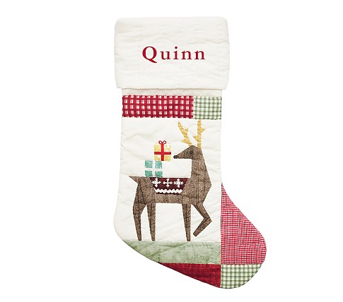 Quilted Christmas Stocking Collection