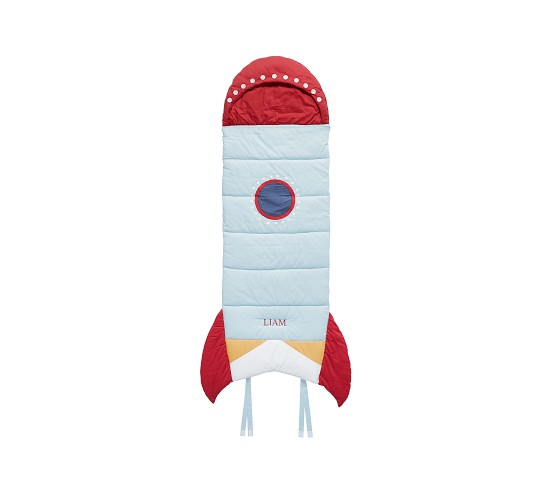 Rocket Shaped Sleeping Bag | Pottery Barn Kids