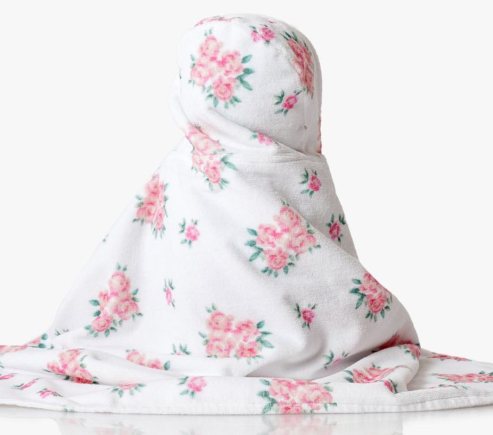 LoveShackFancy Baby Hooded Towel Pottery Barn Kids