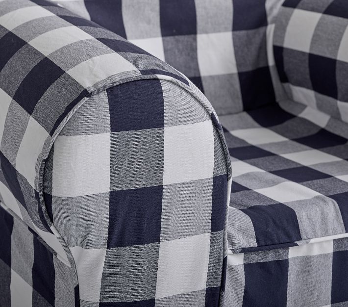 Buffalo Check Kids Anywhere Chair® Slipcover Collection Pottery Barn Kids