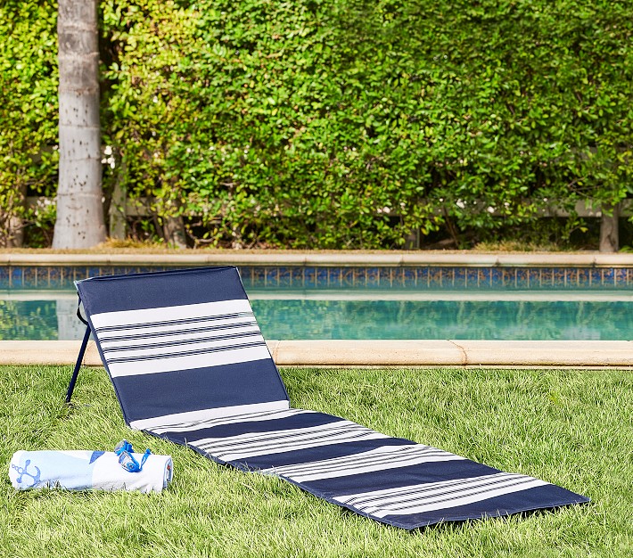 Striped best sale sun loungers