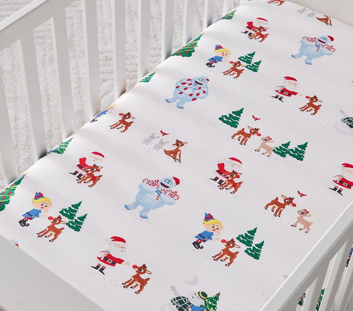 Rudolph® Baby Bedding Pottery Barn Kids