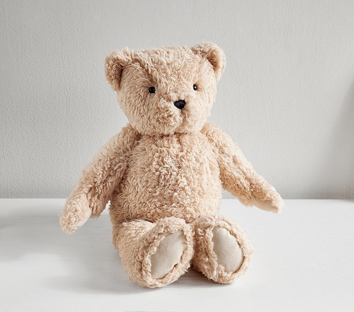 Brown Bear 10 Organic Plush Toy - Stuffed Animal Soft Toy
