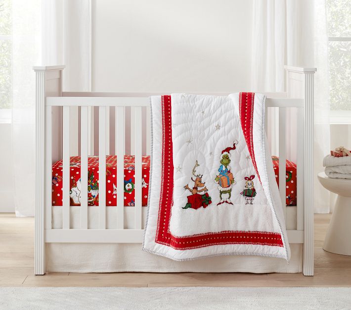 Dr. Seuss's The Grinch™ Baby Bedding | Pottery Barn Kids