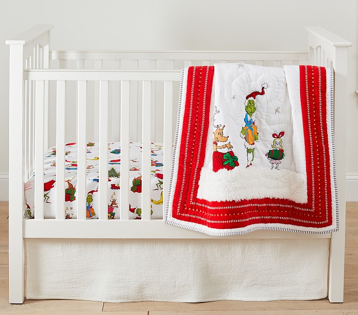 Dr. Seuss's The Grinch™ Baby Bedding Pottery Barn Kids