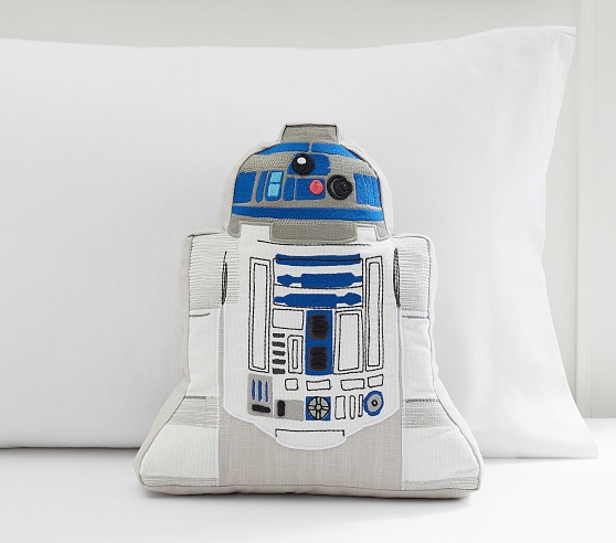 Star Wars Decorative Throw Pillow | Millennium Falcon Pattern | 20 x 20 Inches
