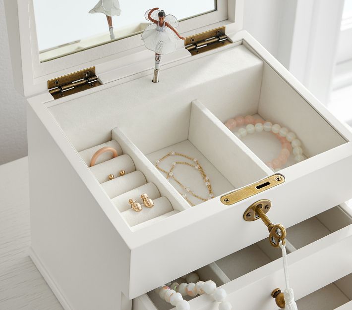 Abigail Kids Jewelry Box Collection - Pink  Kids jewelry box, Large jewelry  box, Small jewelry box