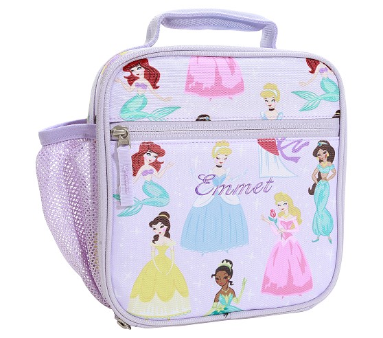 Disney Princess Lunchbox Combo Set - 3 Piece Lunchbox Set - Lunchbox, Water  Bottle and Carabina Hot Pink 