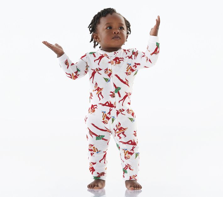 Infant 2025 elf pajamas