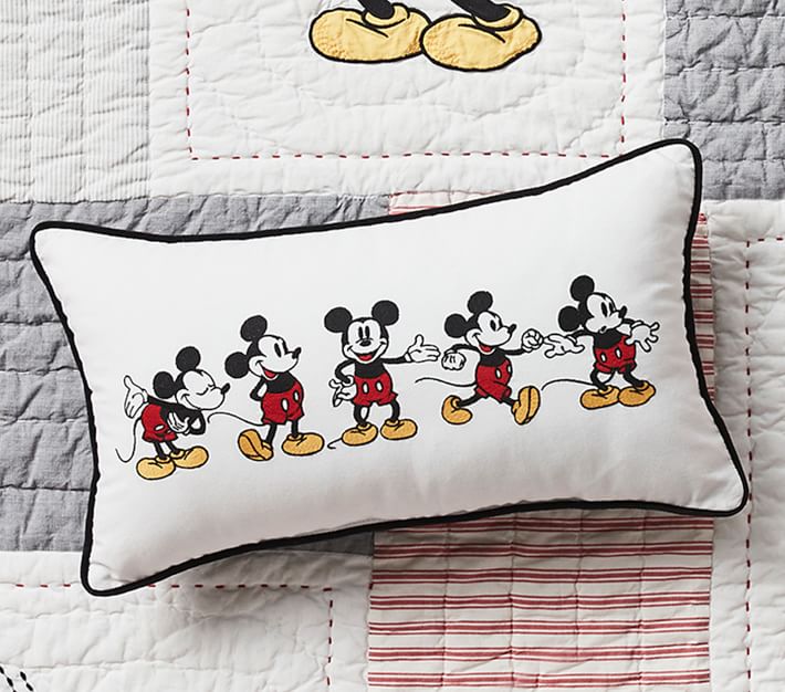 Disney 18 x 18 Mickey Mouse Canvas Outdoor Throw Pillow