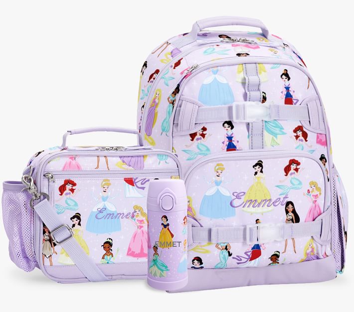 Mackenzie Lavender Disney Princess Lunch & Bento Bundle, Set of 2