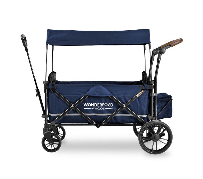 Wonderfold X2 Pull and Push Double Stroller Wagon | Pottery Barn Kids