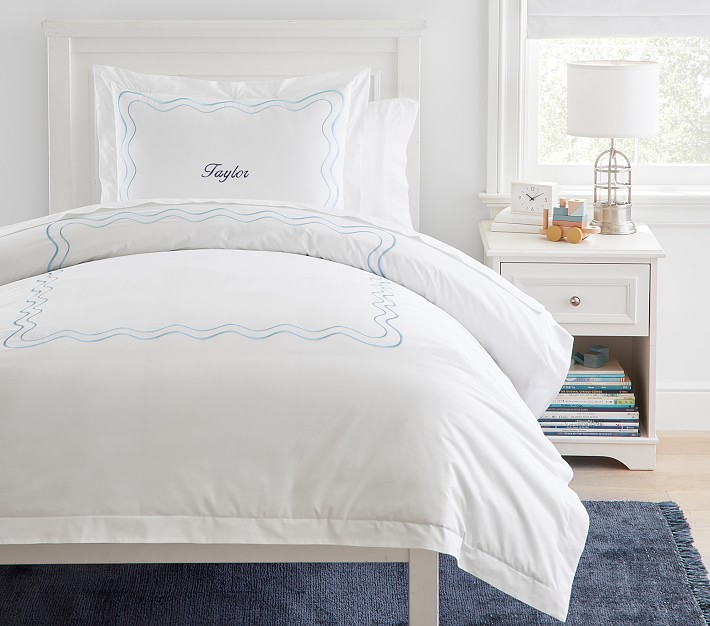 Open Box: Organic Washed Cotton Percale Duvet Cover & Shams