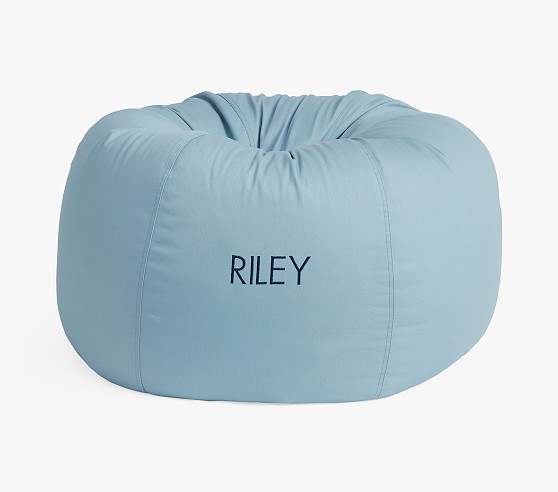 Gray Cozy Sherpa Anywhere Beanbag™, Kids Bean Bag Chair