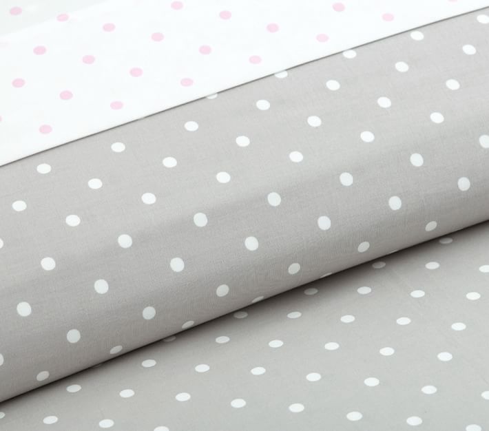 Organic Pin Dot Kids' Duvet Cover