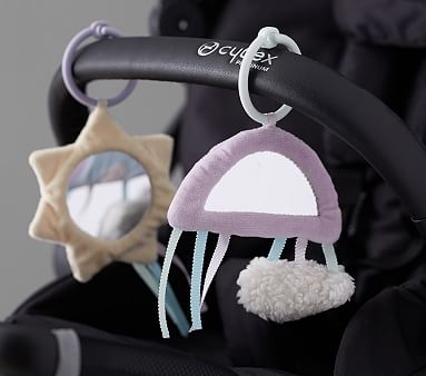 Rainbow Stroller Bar Toys - Set Of 3 | Baby Toy | Pottery Barn Kids