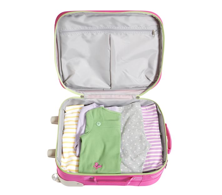 Fairfax Pink Kids Luggage | Pottery Barn Kids