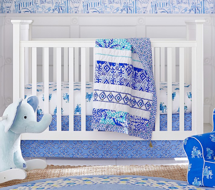 Lilly Pulitzer Bazaar Crib Bedding Sets Pottery Barn Kids