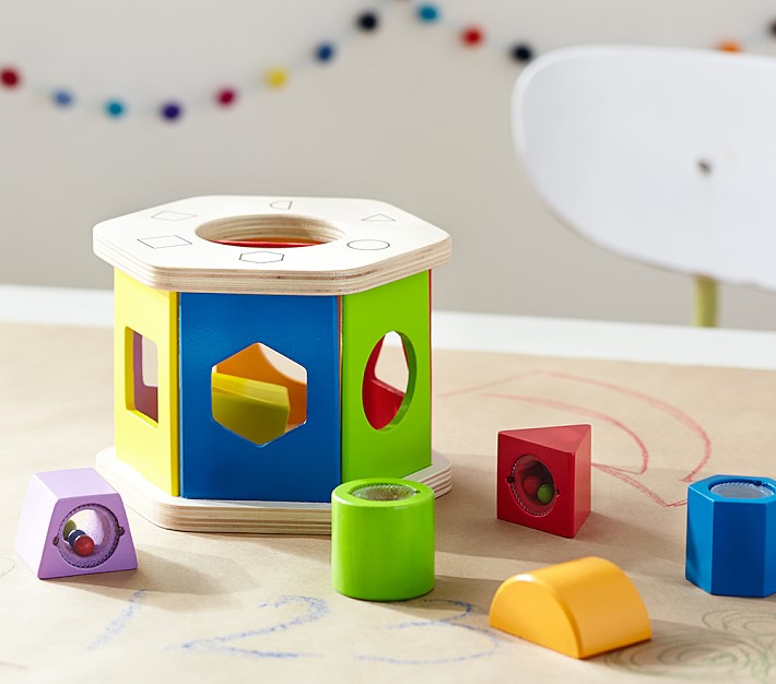 Shake and match 2024 shape sorter