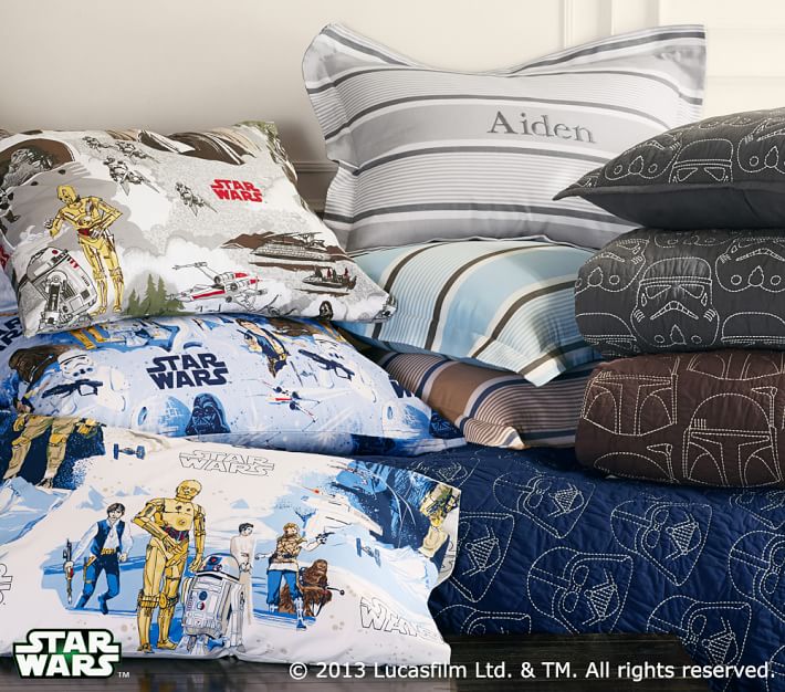 Potterybarn Rare Duvet Star Wars hot Full/Queen C3P0 & R2D2 Blanket Comforter