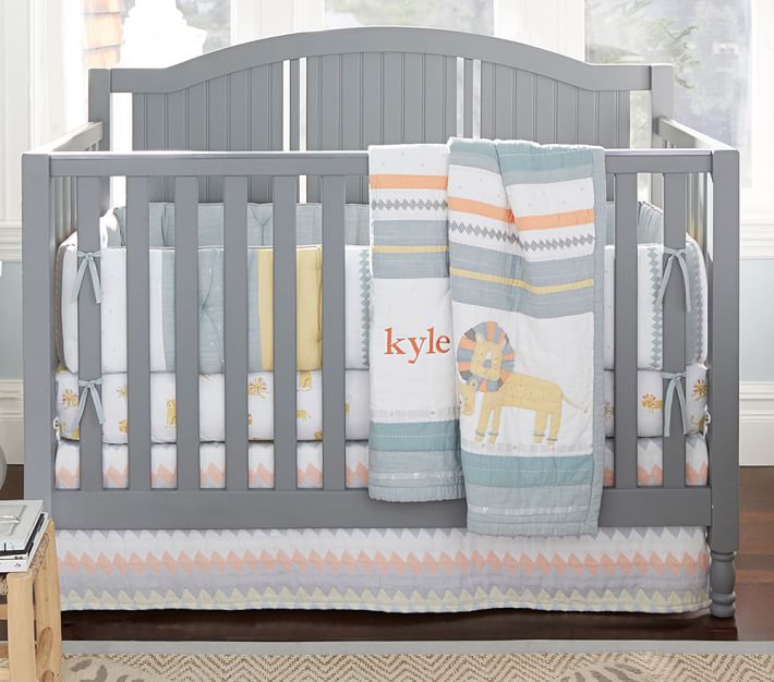 Lion crib bedding clearance set