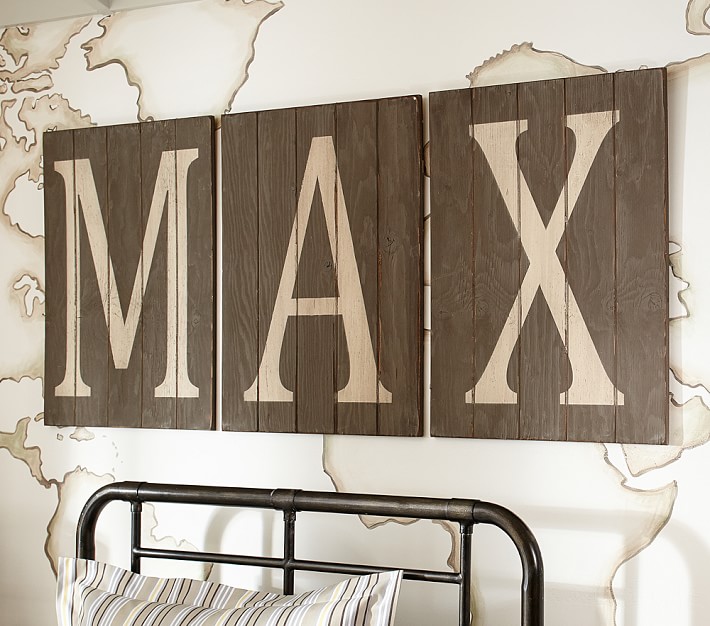 Pottery barn hot sale wall letters