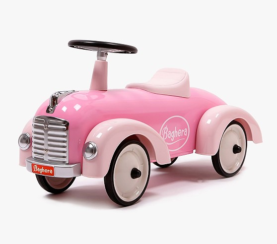 Pink Retro Pedal Car Ride-On | Pottery Barn Kids