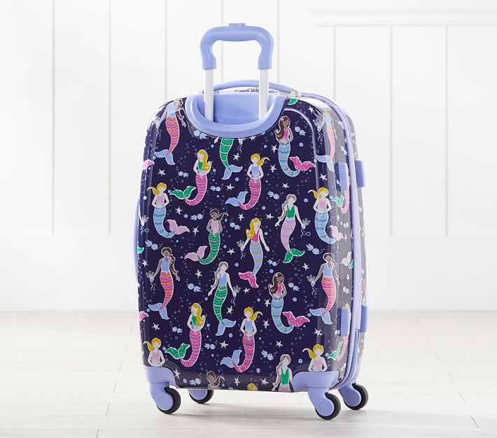 Mackenzie Navy Mermaid Kids Backpack