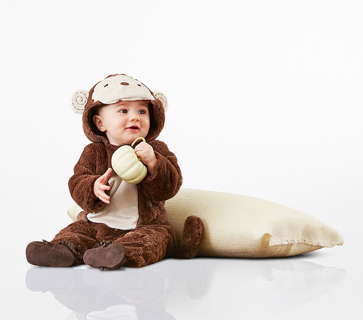 Baby Monkey Halloween Costume Pottery Barn Kids