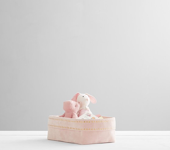 Double Auvent à Pétoncle Pottery Barn Kids - Blush, Standard, Boîte Ouverte
