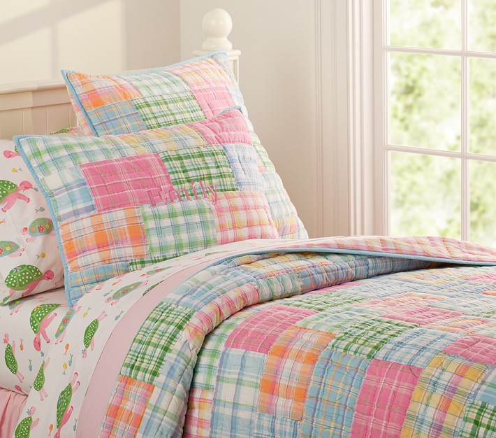 Madras Quilt Pottery Barn Kids