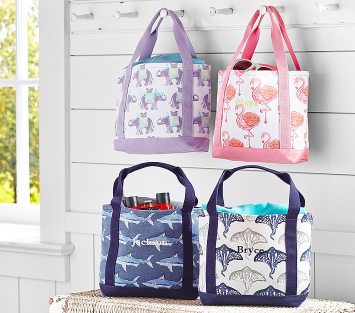 Pottery barn kids sales beach bags