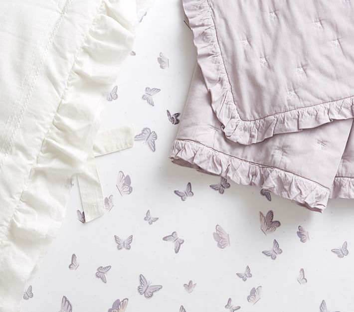 Butterfly Crib Sheets Pottery Barn Kids