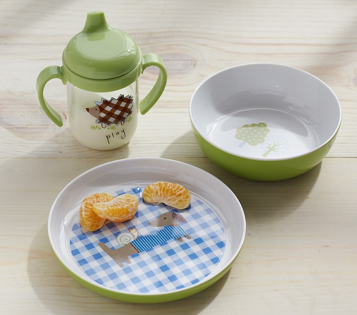 Pottery barn clearance kids plates