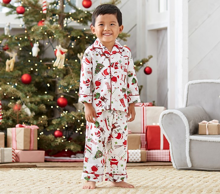 Pottery barn best sale holiday pajamas