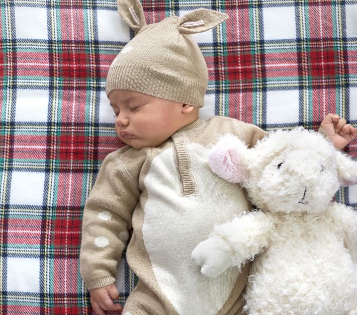 Fawn Baby Hat & Onesie Set