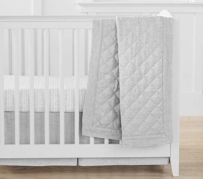 Sateen Arrow Mini Crib Sheets Pottery Barn Kids